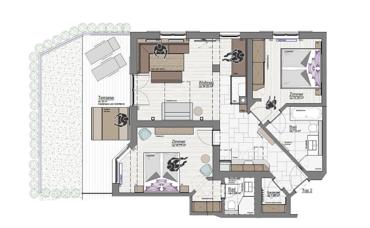 Mocking Ferienappartements Кицбюэль Экстерьер фото